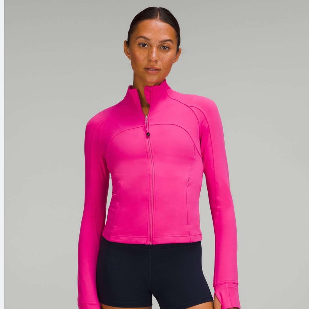 Lululemon Sonic Pink Cropped Jacket